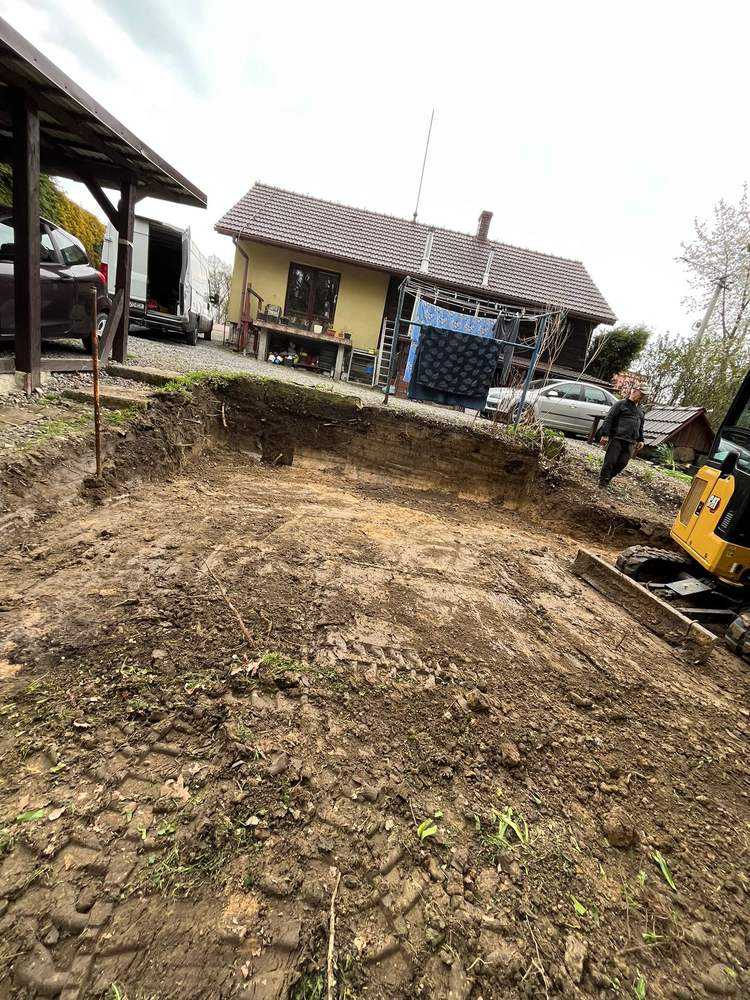 Porz?dkowanie terenu przy domu po pracach ziemnych