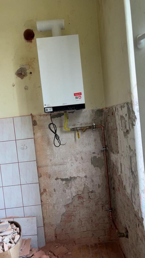 Prace techniczne przy kotle i podej?ciach instalacyjnych